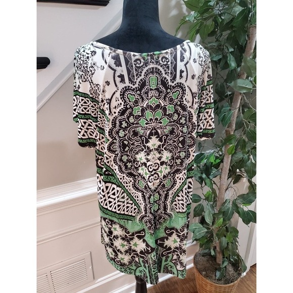 Style & Co. Women's Multicolor Polyester Scoop Neck Short Sleeve Top Blouse XL - Picture 7 of 12